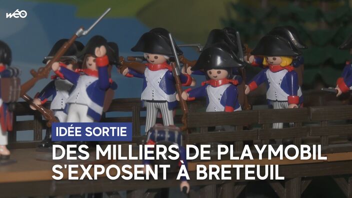 Breteuil (60) : Les playmobils s'exposent au chai